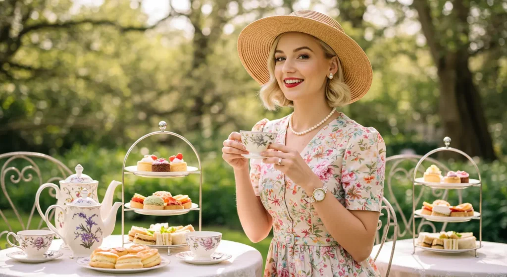 tea party attire