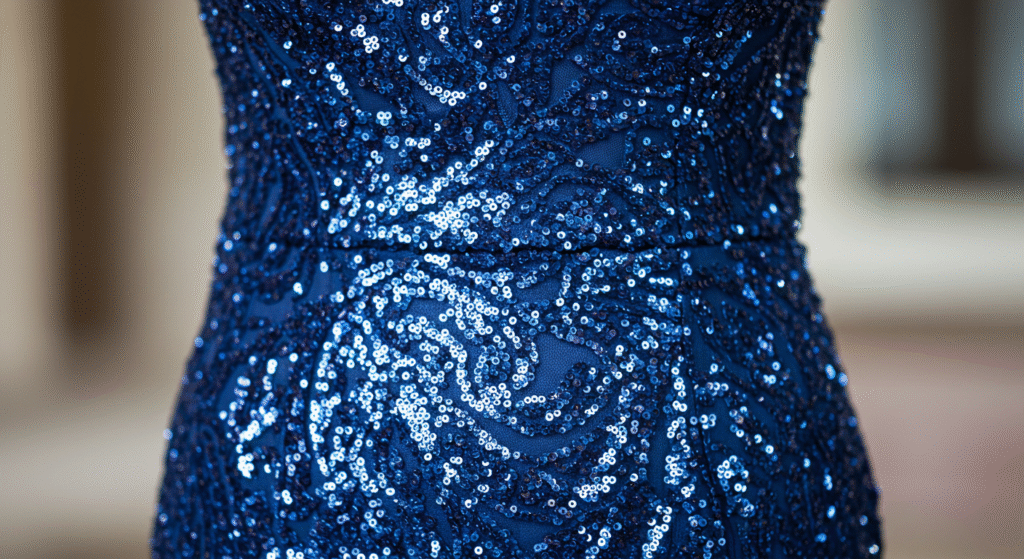 Sequined Cocktail Dress